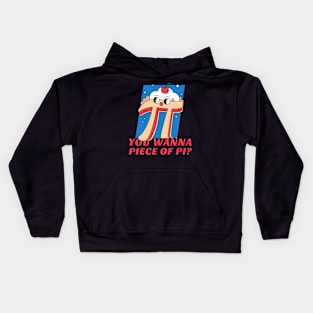 Wanna Piece of Pi? Pi Ice Cream Basic Math Go math Discrete Math Kids Hoodie